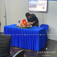 Ga trải bàn hội nghị, bàn giáo viên may theo số đo