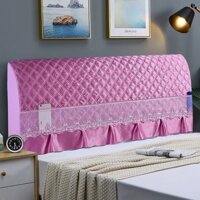 Ga trải đầu giường nhung mềm mịn 2 màu Hồng,Tím phù hợp với giường 1m5,1m8