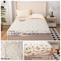 Ga Trải Giường Chống Thấm Nước Tiểu Một Chiếc Ga Trải Giường Bảo Vệ Gia Đình Simmons Che Bụi Trọn Gói Đệm Chống Thấm