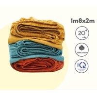Ga trải giường cotton thô lụa Hàn Quốc cao cấp 1m8x2m bo chun trơn màu(nhiều màu sắc)