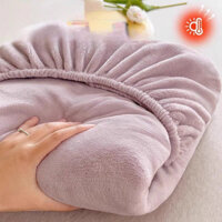 Ga Trải Giường Nhung Sữa Nanjiren Ga Trải Giường Trẻ Em Mùa Đông Một Chiếc Ga Trải Giường Đệm Nhung San Hô Ga Trải Giườn