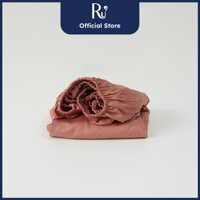 Ga Trải Giường - Vỏ Nệm Lẻ Ru9 Cotton Sateen 100 Tự Nhiên - 6 Kích Thước - 7 Màu Sắc - Pink - 120x200