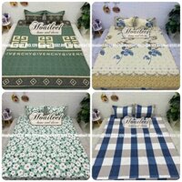 Ga trần bông trái tim trắng [CẬP NHẬT MẪU] ga trải giường đủ kích thước m6 m8 2m