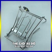 Gác baga ab 2011 - 2012 inox, baga giữa xe Air Blade 110 đời 2011, 2012, AirBlade đầu bò