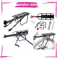 Gác baga nhôm xe đạp đa năng bắt cọc yên