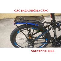 Gác baga nhôm xe đạp thể thao - Rẻ nhất HN