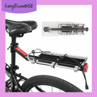 Gác baga yên sau xe đạp - baga xe đạp để hành lý đỡ phía sau có đèn Phản xạ cho đi túi - Beryllium068