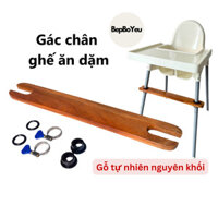 Gác chân ghế ăn dặm Babyhop, ghế ăn dặm Ikea, cải tiến mới phù hợp nhiều loại ghế ăn dặm cho bé