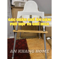 Gác chân phù hợp ghế ăn dặm IKEA Antilop & babyhop