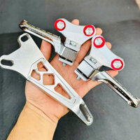 Gác chân Raider, Gác chân Satria kiểu Malay tặng ốc lông đền đồ chơi phụ kiện gác chân malay Satria Raider Fi