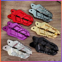 Gác Chân Sau Gắn Xe LEAD 4V, LEAD 125cc - Nhôm CNC Nguyên Khối Anode Nhiều Màu