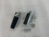 GÁC CHÂN SAU NHÔM ĐỘ CHO ROYAL ENFIELD 500 (GẮN ĐC XE ĐỘ KHÁC)