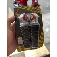 Gác chân sau xe Hayate tíc tóc lắp xe Honda, Yamaha Wave, Dream, Fu led, Vario, Sirius, Exciter