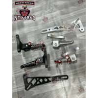 Gác chân thái sirus kèm pát treo pô cnc  10li