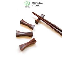 Gác Đũa Gỗ Trắc Tự Nhiên HAHANCO CTL740T Siêu Sạch, Tiện DụngBộ 10 Chiếc