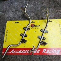 GÁC MÁY CHUẨN INOX 304 TH RACING LẮP CHO EXCITER 135 4 SỐ ( CÔN TAY VÀ CÔN TỰ ĐỘNG )