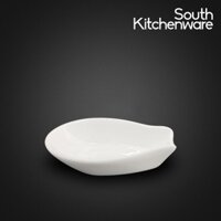 Gác muỗng sứ tráng men sang trọng Jasmine Trắng Minh Long