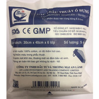Gạc phẫu thuật ổ bụng 30x30x6