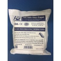 Gạc phẫu thuật ổ bụng  An Lành 30cmx40cmx6 lớp, tiệt trùng (thùng 700 miếng)