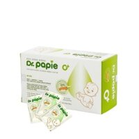 Gạc răng miệng Dr papie kháng khuẩn chống nấm và  tưa lưỡi cho bé