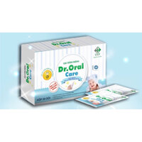 Gạc răng miệng tẩm sẵn Dr. Oral care ( Hộp 30 gói )