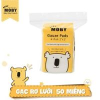 Gạc rơ lưỡi Baby Moby 50 miếng chính hãng