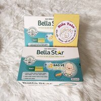 Gạc Rơ Lưỡi BELLA STAR Sát Khuẩn, Làm Sạch Và Phòng Chống Các Bệnh Răng Miệng Cho Bé Hộp 30 Gói/Hộp