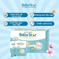 Gạc Rơ Lưỡi BELLA STAR Sát Khuẩn, Làm Sạch Và Phòng Chống Các Bệnh Răng Miệng Cho Bé Hộp 30 Gói