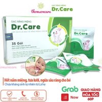 Gạc rơ lưỡi cho bé, vệ sinh răng miệng tưa lưỡi cho trẻ từ sơ sinh, mọc răng sữa, sau bú, ăn dặm