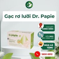 Gạc Rơ Lưỡi Dr.Papie, Làm Sạch Răng Miệng, Chống Sâu Răng Cho Bé - [MẸ AKAY]