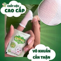 Gạc rơ lưỡi, Gạc đa năng Elemist vệ sinh Mũi, Tai, Khoang Miệng an toàn cho bé [30 miếng]