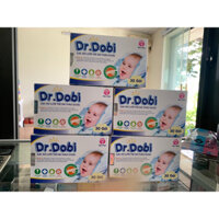 Gạc rơ lưỡi trẻ em thảo dược Dr. Dobi hộp 30 gói