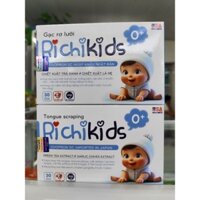 Gạc rơ lưỡi trẻ sơ sinh.