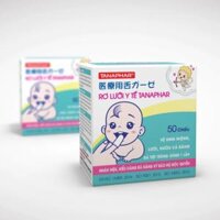 Gạc rơ lưỡi y tế Tanaphar trẻ em đã tiệt trùng