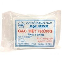 Gạc tiệt trùng bé