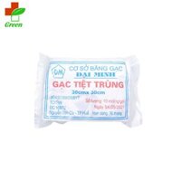 Gạc tiệt trùng Đại Minh 30x30 (Túi 20 gói)