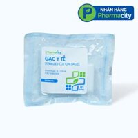 Gạc tiệt trùng Pharmacity 5 x 7.5cm (10 miếng/gói)