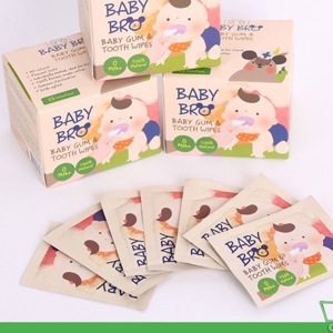 Gạc tưa lưỡi Baby Bro - 25 Miếng