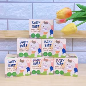 Gạc tưa lưỡi Baby Bro - 25 Miếng