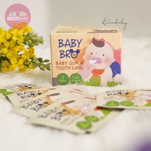 Gạc tưa lưỡi Baby Bro - 25 Miếng