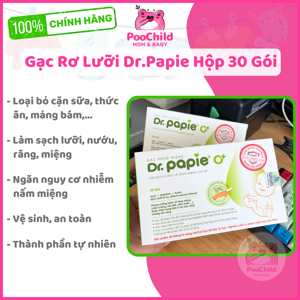 Gạc tưa lưỡi dr.papie