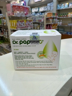 Gạc tưa lưỡi dr.papie
