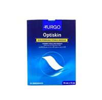 Gạc Urgo Optiskin 100mm x 90mm - Băng cá nhân bán thấm, tiệt trùng (Hộp 50 miếng)