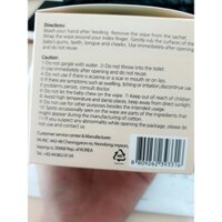 Gạc vệ sinh răng miệng Hàn Quốc Babybro 100% Xylitol tự nhiên