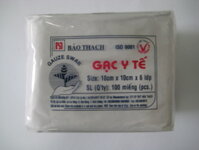 Gạc y tế Bảo Thạch 10x10cmx6 lớp