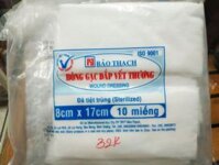 Gạc Y Tế - Bông Gạc Đắp Vết Thương 8cm x 17cm Bảo Thạch