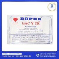 Gạc Y Tế Đông Pha Gói 10 miếng 5 x 6cm