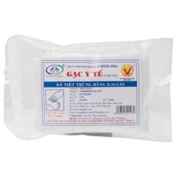 Gạc y tế tiệt trùng 3 Con Nai 5x6 thấm hút cao, sơ cứu vết thương nhỏ, thấm máu và dịch tiết (Gói 10 miếng)