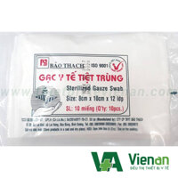 Gạc y tế tiệt trùng Bảo Thạch 5x6,5x12 lớp