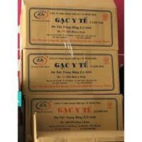GẠC Y TẾ TIỆT TRÙNG ĐÔNG PHA (THÙNG 50/100 GÓI, GÓI 10 MIẾNG)